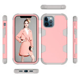 For iPhone 12 Pro Max Case Protective Armored 3-Layer Cover,Rose Gold & Grey | iCoverLover Australia
