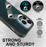 For iPhone 13 Pro Max Case, Tough Carbon Fibre Protective Cover, Black | iCoverLover Australia