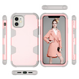 For iPhone 12 mini Case Protective Armored 3-Layer Cover,Rose Gold & Grey | iCoverLover Australia