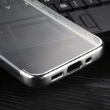 For iPhone 12 Pro Max Case Electroplated TPU Protective Soft Cover, Silver | iCoverLover Australia