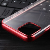 For iPhone 12 Pro Max Case Electroplated TPU Protective Soft Cover, Red | iCoverLover Australia