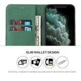 For iPhone 12 Pro Max (6.7in) Case, Fierre Shann Crocodile Pattern Genuine Cow Wallet Leather Cover, Green | iCoverLover Australia