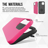 For iPhone 12/12 Pro (6.1in) Case Armour Shockproof Strong Light Slim Cover Pink | iCoverLover Australia