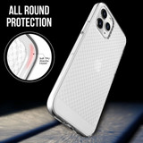 For iPhone 12/12 Pro (6.1in) Case, Shockproof Clear Grippy Cover | iCoverLover Australia