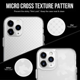 For iPhone 12/12 Pro (6.1in) Case, Shockproof Clear Grippy Cover | iCoverLover Australia