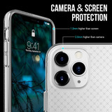 For iPhone 12/12 Pro (6.1in) Case, Shockproof Clear Grippy Cover | iCoverLover Australia