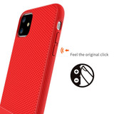 For iPhone 12/12 Pro (6.1in) Case Snap Armour Thin Light Shockproof Cover, Red | iCoverLover Australia