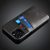 For iPhone 12 Pro Max (6.7in) Case Deluxe Leather Wallet Back Shell Slim Cover Grey | iCoverLover Australia