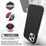 For iPhone 12 mini (5.4in) Case Armour Shockproof Strong Light Slim Cover Black | iCoverLover Australia