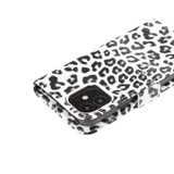 For iPhone 12 mini Case Leopard Print Pattern Folio PU Leather Case,Card Slot and Holder, White | iCoverLover Australia