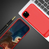For iPhone 11 Pro Max Case Carbon Fiber Texture Slim Strong Soft Cover Red | iCoverLover Australia