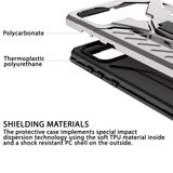 For iPhone 12 mini (5.4in) Case, Armour Strong Shockproof Tough Cover with Kickstand, Silver | iCoverLover Australia