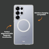 For Samsung Galaxy S25+ Plus EFM Volta Case with D3O BIO Compatible with MagSafe, Twill Weave | iCoverLover Australia