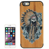 Indian Skull Wooden iPhone 6 & 6S Case | Wooden iPhone Cases | Wooden iPhone 6 & 6S Covers | iCoverLover