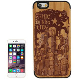 Panic in the City Wooden iPhone 6 & 6S Case | Wooden iPhone Cases | Wooden iPhone 6 & 6S Covers | iCoverLover