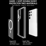 iCoverLover For Samsung Galaxy S25 Ultra Case Compatible with MagSafe Cover Clear | iCoverLover Australia