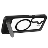 For Samsung Galaxy S25 EFM Alta Case with D3O BIO Compatible with MagSafe, Black Clear | iCoverLover Australia