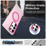 For Samsung Galaxy S25 Ultra 5G Case - Durable Acrylic + TPU, MagSafe Compatible Scratch-Resistant Cover, Red | iCoverLover Australia