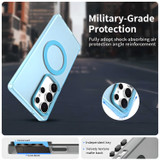 For Samsung Galaxy S25 Ultra 5G Case - Durable Acrylic + TPU, MagSafe Compatible Scratch-Resistant Cover, Blue | iCoverLover Australia
