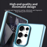 For Samsung Galaxy S25 Ultra 5G Case - Durable Acrylic + TPU, MagSafe Compatible Scratch-Resistant Cover, Blue | iCoverLover Australia