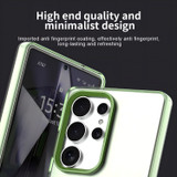 For Samsung Galaxy S25 Ultra 5G Case - Durable Acrylic + TPU, MagSafe Compatible Scratch-Resistant Cover, Green | iCoverLover Australia