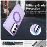 For Samsung Galaxy S25+ Plus 5G Case - Durable Acrylic + TPU, MagSafe Compatible Scratch-Resistant Cover, Purple | iCoverLover Australia