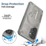 For Samsung Galaxy S25 5G Case, MagSafe Compatible, Kickstand Protective Cover, Grey | iCoverLover Australia