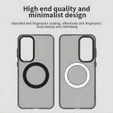 For Samsung Galaxy S25+ Plus 5G Case - Durable Acrylic + TPU, MagSafe Compatible Scratch-Resistant Cover, Black | iCoverLover Australia