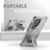 For Samsung Galaxy S25 Ultra 5G Case, MagSafe Compatible, Kickstand Protective Cover, Grey | iCoverLover Australia
