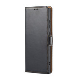 For Samsung Galaxy S25 Ultra Case Leather Flip Wallet Folio Cover Black | iCoverLover Australia