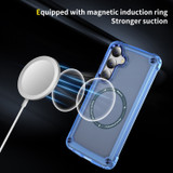 For Samsung Galaxy S25+ Plus Case - MagSafe compatible, Shock-Absorbent Protective Cover, Clear Blue | iCoverLover Australia