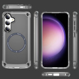 For Samsung Galaxy S25 Case - MagSafe compatible, Shock-Absorbent Protective Cover, Clear Black | iCoverLover Australia