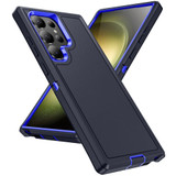 For Samsung Galaxy S24 Ultra 5G Case, 3-Layer Shock-Absorbent Protective Cover, Dark Blue + Royal Blue | iCoverLover Australia