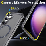 For Samsung Galaxy S24+ Plus Case - MagSafe compatible, Shock-Absorbent Protective Cover, Clear Black | iCoverLover Australia
