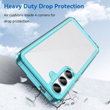 For Samsung Galaxy S24+ Plus Case - Durable Acrylic + TPU, Scratch-Resistant, Easy-Access, Clear Blue | iCoverLover Australia