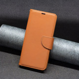 For Samsung Galaxy S24 Ultra Case - Lychee Folio Wallet PU Leather Cover, Kickstand, Brown | iCoverLover Australia