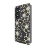 For Samsung Galaxy S24+ Plus Case-Mate Floral Gems Cover, Gold | iCoverLover Australia