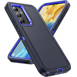 For Samsung Galaxy S24+ Plus 5G Case, 3-Layer Shock-Absorbent Protective Cover, Dark Blue + Plus Royal Blue | iCoverLover Australia