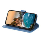 For Samsung Galaxy S26 Case - Embossed Flower Wallet Cover