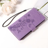 For Samsung Galaxy S26+ Plus Case - Embossed Butterfly PU Leather Wallet Cover