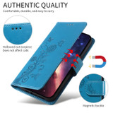 For Samsung Galaxy S26 Case - Embossed Butterfly PU Leather Wallet Cover