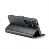 Samsung Galaxy S26 Ultra Black Leather Wallet Case