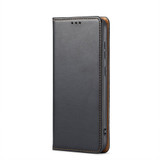 Samsung Galaxy S26 Black Leather Wallet Case
