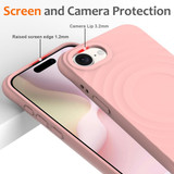 For iPhone 17e Compatible with MagSafe Case – Wave Texture, Soft Silicone Grip & Full Protection, Pink | iCoverLover.com.au