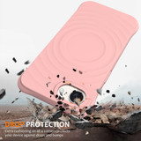 For iPhone 17e Compatible with MagSafe Case – Wave Texture, Soft Silicone Grip & Full Protection, Pink | iCoverLover.com.au