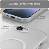 For iPhone 17e Compatible with MagSafe Case – Frosted Translucent, Full Coverage & Drop Protection, White | iCoverLover.com.au
