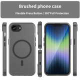 For iPhone 17e Compatible with MagSafe Case – Frosted Translucent, Full Coverage & Drop Protection, Black | iCoverLover.com.au