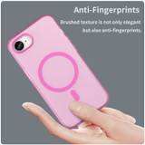 For iPhone 17e Compatible with MagSafe Case – Frosted Translucent, Full Coverage & Drop Protection, Pink | iCoverLover.com.au