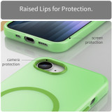 For iPhone 17e Compatible with MagSafe Case – Frosted Translucent, Full Coverage & Drop Protection, Green | iCoverLover.com.au
