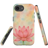 For iPhone 17e Case Tough Protective Cover, Blooming Pink Lotus | Protective Covers | iCoverLover Australia